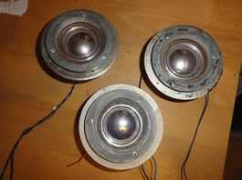 3 Stk. KEF T15 Widerange Hochtöner 800-20`000 Hertz